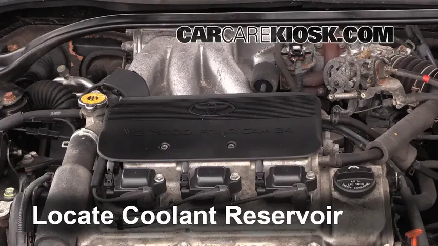 2002 Toyota Solara SLE 3.0L V6 Coupe Coolant (Antifreeze)